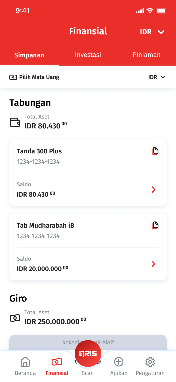 Reaktivasi OCBC mobile